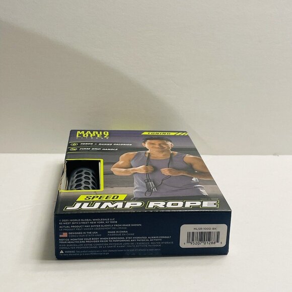 Speed Jump Rope Mario Lopez Fitness Tones & Burns Calories - Picture 8 of 8